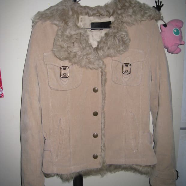 일본 빈티지 갸루 mood... 무스탕자켓