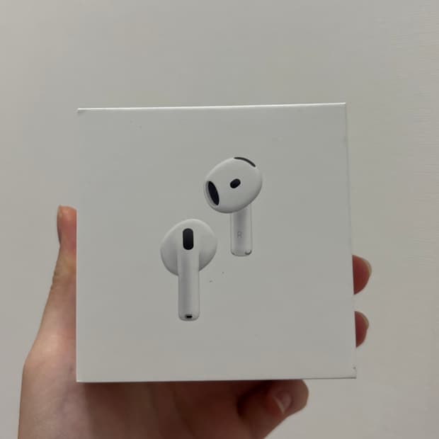 (새상품) 에어팟 4 액티브 노이즈 캔슬링