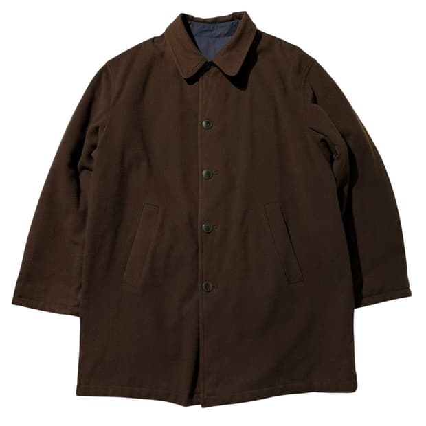 버버리 리버시블 울 캐시미어 싱글 코트