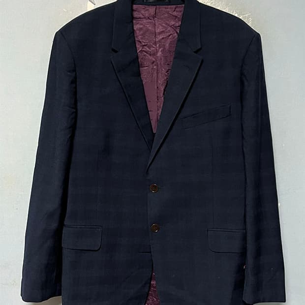 폴스미스 남자 정장자켓 춘추 체크 M 95