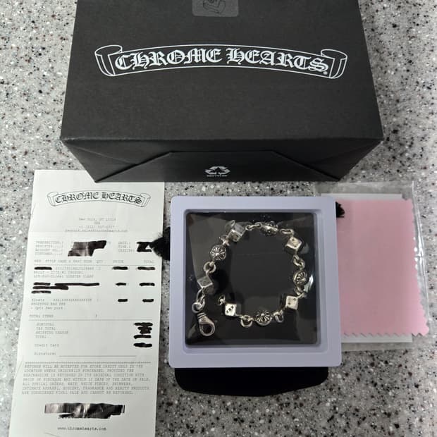 크롬하츠 다이스 팔찌(정품)