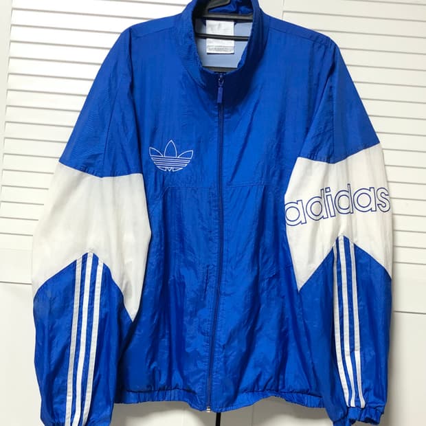 대장 아디다스 90s 올드스쿨 바람막이 자켓 희귀
