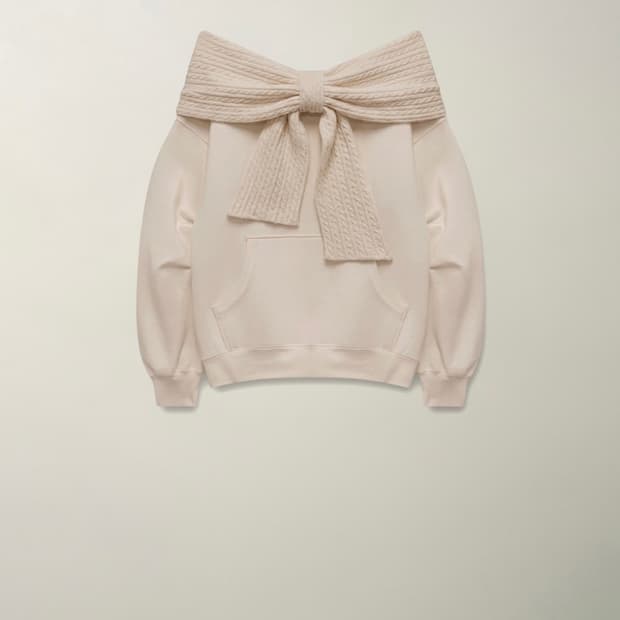 더티스 리본숄더후드 베이지 판매