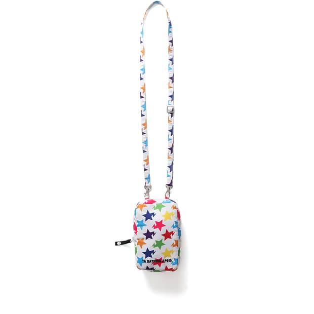 A BATHING APE STA Pattern Phone Bag