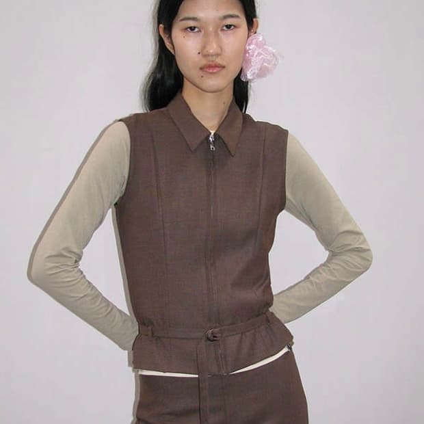 [34,36,38,40]팔로마울 Angel 베스트/브라운