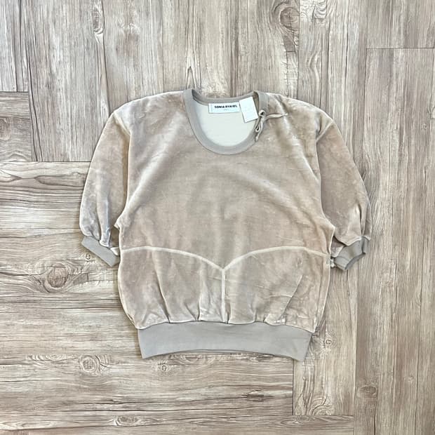 Sonia rykiel 벨벳 스웻 