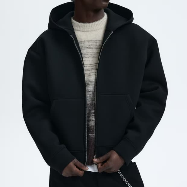 h m 스쿠버 후드집업