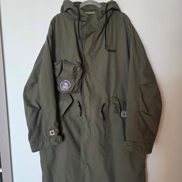 아웃도어 야상점퍼