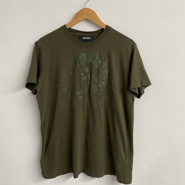XL 디젤 카키 모히칸 티셔츠