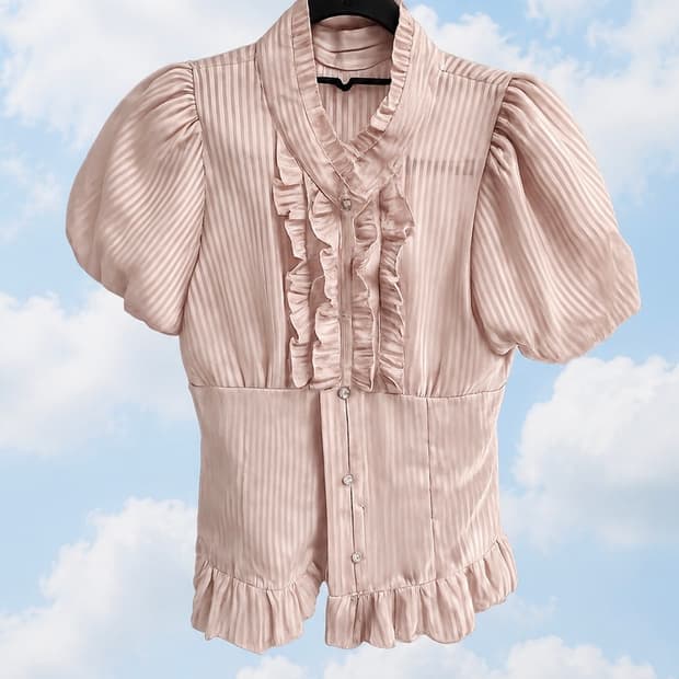 Vintage pink 상의