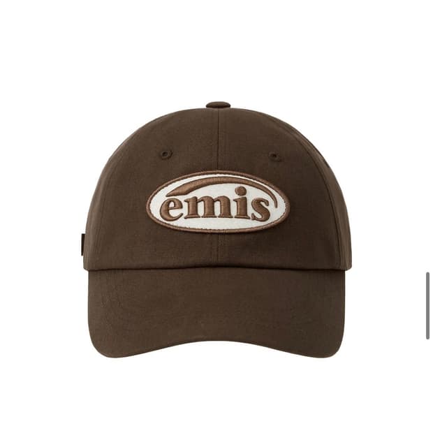 emis 이미스 브라운 볼캡