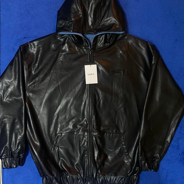 와이이이엘 Yeel 레더/데님 리버시블 점퍼