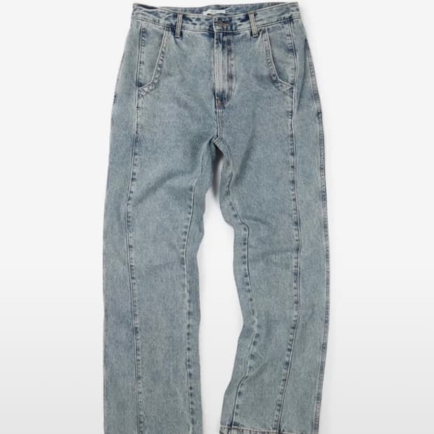 [구매글] ETCE 플레어 데님팬츠 라이트블루