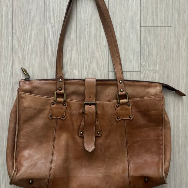 Nicole st gilles 가죽 숄더백