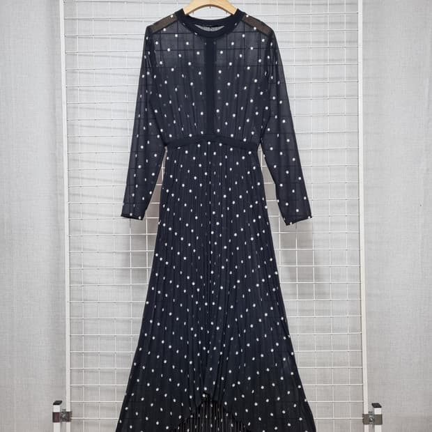 (택포) 마쥬 시스루 원피스 1 (블랙)