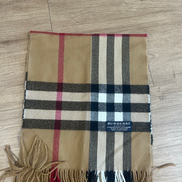 빈티니 버버리 캐시미어 머플러
