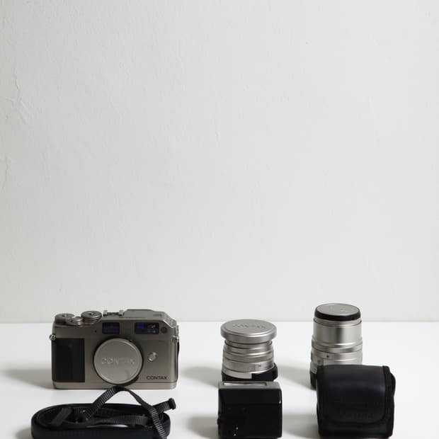 콘탁스 g1 + 45mm + 90mm + TLA200 등