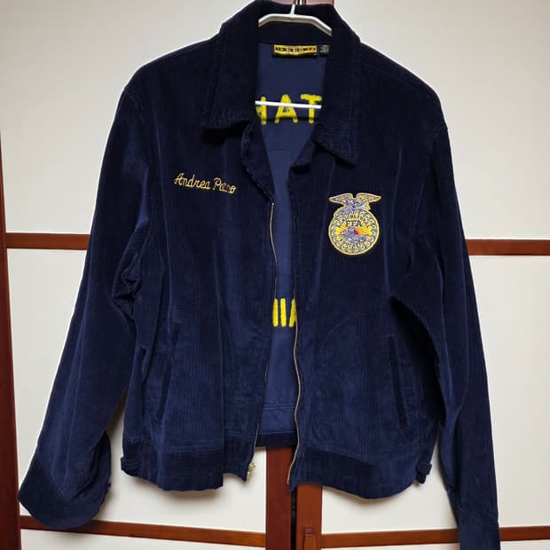 빈티지 ffa 코듀로이 자켓