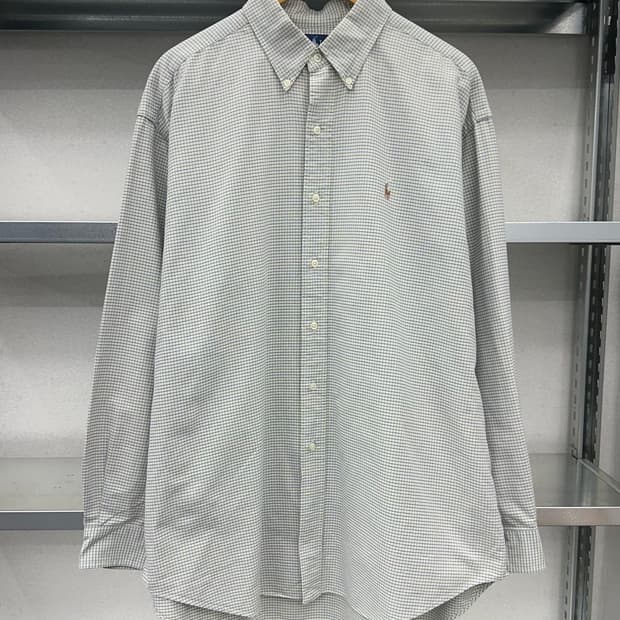 (3XL)폴로 체크 셔츠-M930