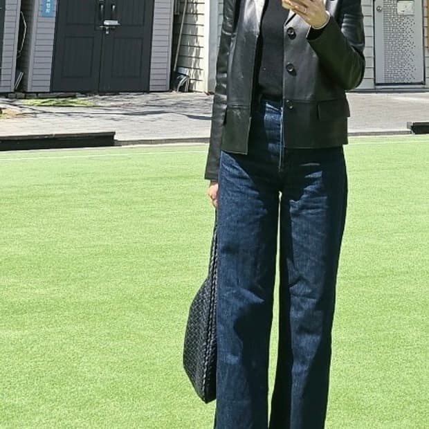 띠어리양가죽자켓