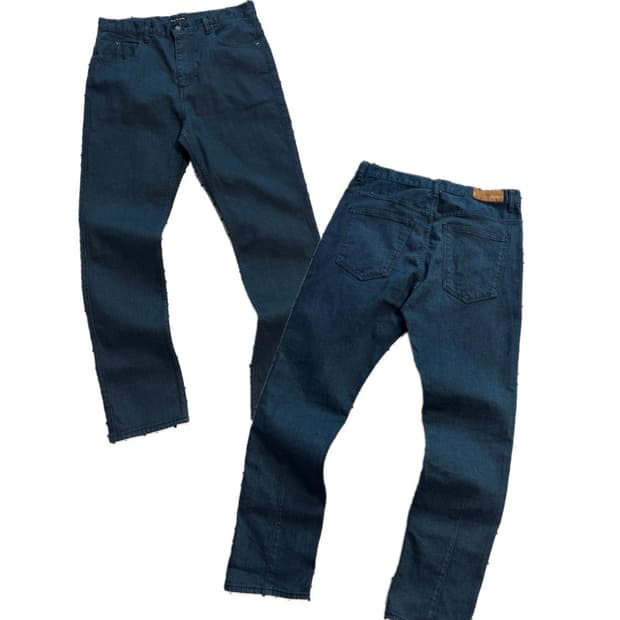 Beams 빔즈 테이퍼드핏 데님팬츠