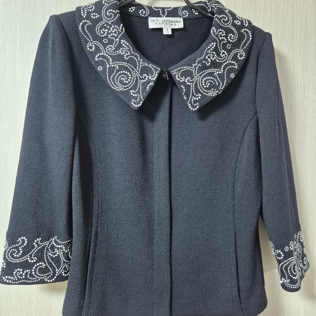 센존 세인트존 ST.JOHN  집업자켓 이브닝 니트자켓 4