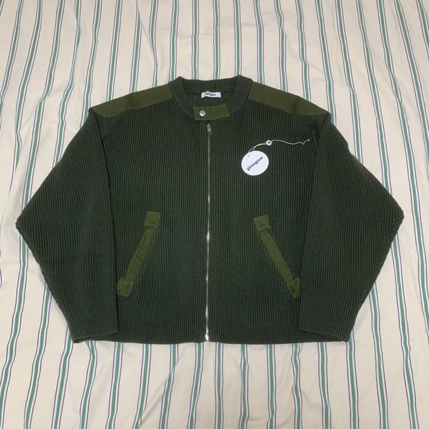 gimaguas 기마구아스 코만도 니트 집업 M