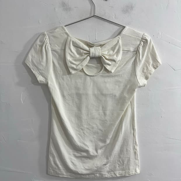 back ribbon top