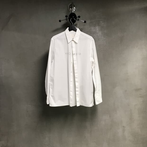 지방시 화이트 셔츠 39