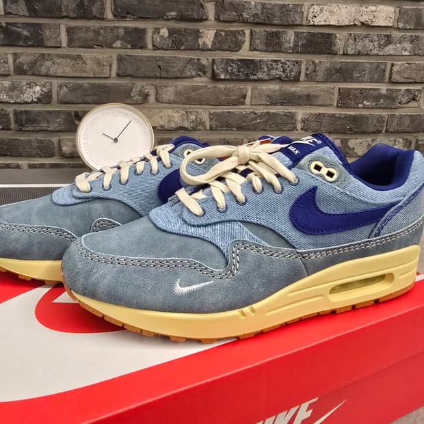 새상품 나이키 에어맥스1 데님 280