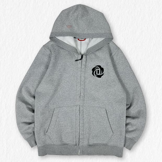 아디다스 장미로고 약기모 후드집업