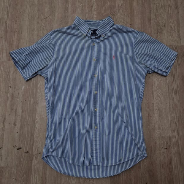 폴로 랄프로렌 스몰포니 스트라이프 반팔 셔츠 L(100)
