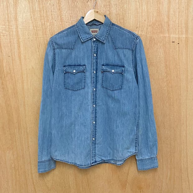 00's LEVI'S denim western shirts 리바이스 데님