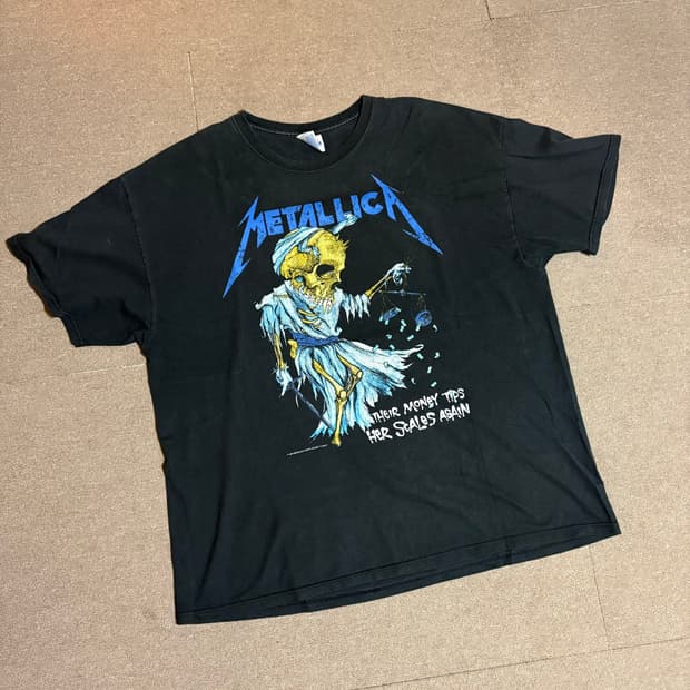 1994 메탈리카 빈티지 티셔츠