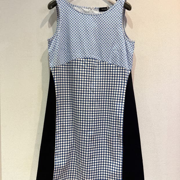 MAX&Co. Slim Side Block Pattern Dress