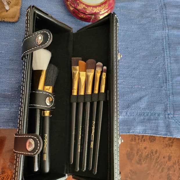 새상 맥 MAC 여행용 미니 메이크업 브러쉬 세트 