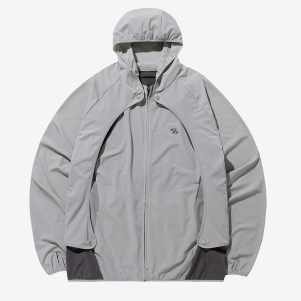 산산기어 23ss 컨버전 자켓 그레이 2사이즈