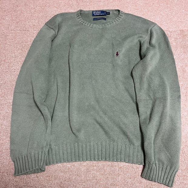 폴로 빈티지 니트