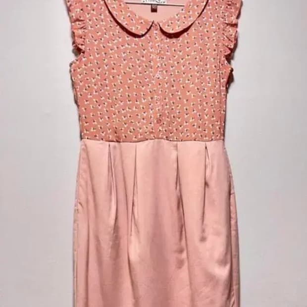 빈티지 프릴 원피스