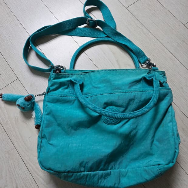 키플링 민트컬러 원숭이 키링 토트백 숄더백 크로스백