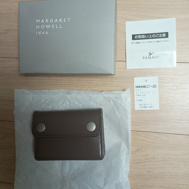 MHL 마가렛호웰 아이디어 카드지갑