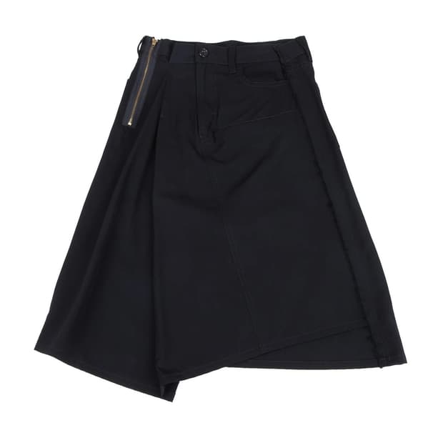 JUNYA WATANABE 비대칭 울 스커트