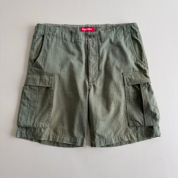 00s 슈프림 Military Cargo Shorts