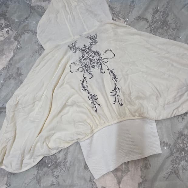 Ozz croce poncho 오즈크로스 가디건 판초 폰초