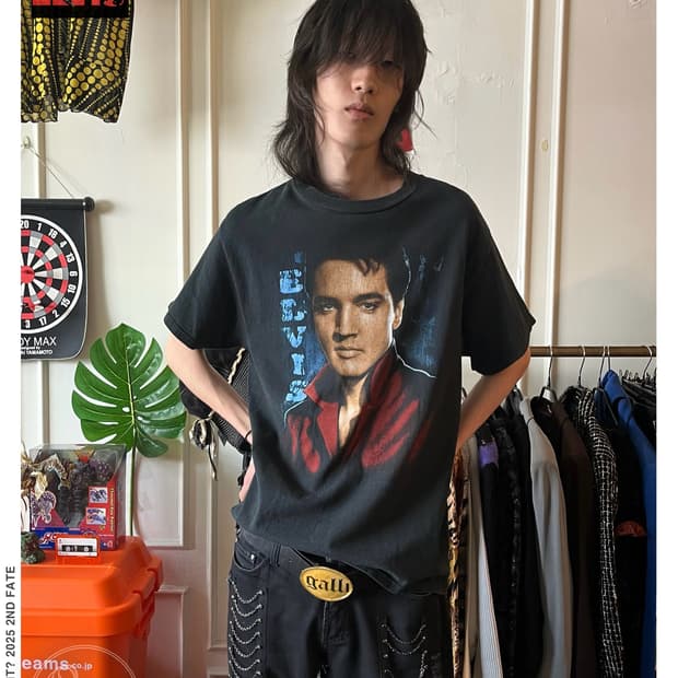 2000s Elvis PRESLEY Official 1/2 T-Shirt