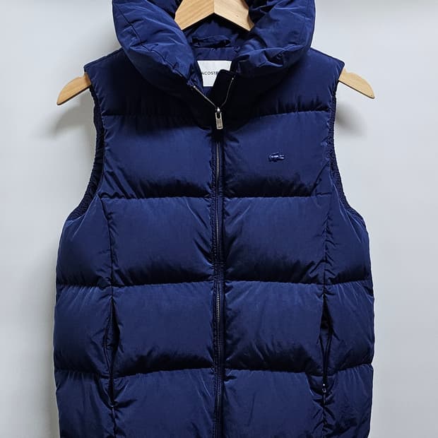 라코스테 덕다운 패딩조끼 34(90)