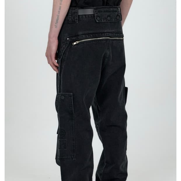 MPa H-ZIP POCKET PANTS (BLACK)