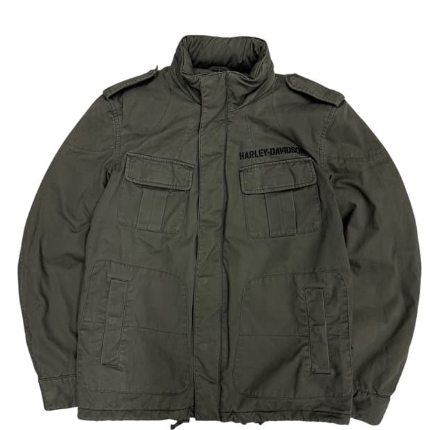 00s 할리데이비슨 밀리터리 자켓 (S) 
