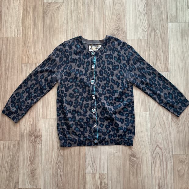 muveil 뮤베르 뮤베일 레오파드 가디건 호피
