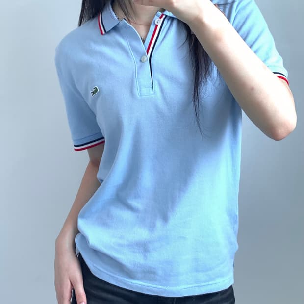 Lacoste 라코스테 스카이블루 PK 티 